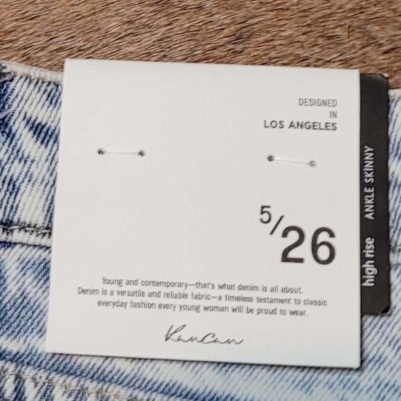 KanCan High Rise Boyfriend Ankle Skinny Jeans - Picture 4 of 6